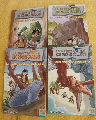 Libro La grotta dei Dinosauri 