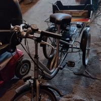 Bicicletta tre ruote elettrica