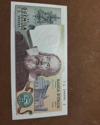 2000 lire galileo 