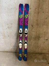 Sci bambini K2 Luv Bug 136 cm con attacchi inclusi