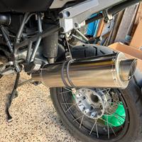 Scarico moto bmw gs r1200