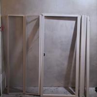 box doccia per nicchia cm 86-92 + profili 