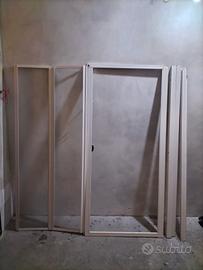 box doccia per nicchia cm 86-92 + profili 