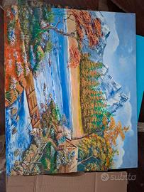 set n.3 tele paesaggi