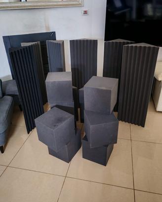 bass traps  per trattamento acustico