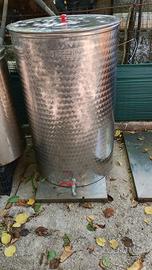 botte inox 300 litri  per vino