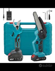 2 potatura a batteria 2in1 nuove mai usate 