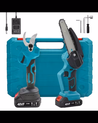 2 potatura a batteria 2in1 nuove mai usate 