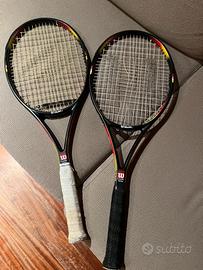 coppia racchette wilson