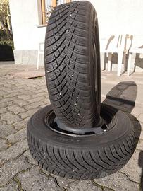 Set 4 gomme invernali + cerchi 185/65 R15