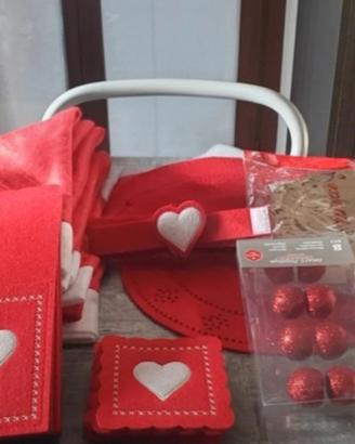 Set tavola Natale 6 persone
