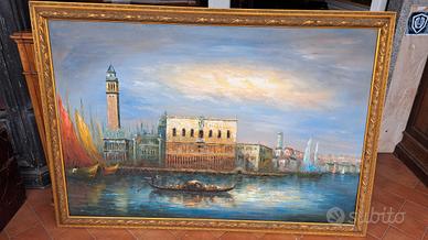 quadro a olio " Venezia palazzo Ducale"