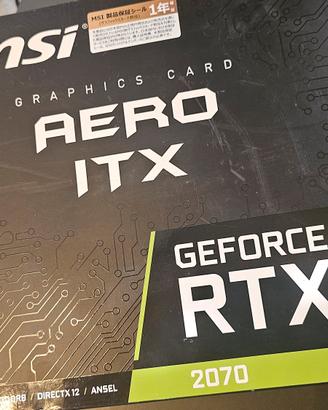 GPU MSI NVIDIA RTX 2070 8GB AERO ITX 