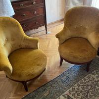 Poltroncine velluto