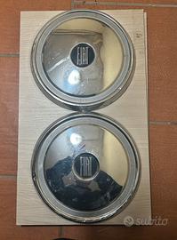 Coppia Borchie Copricerchi Fiat 1300-1500
