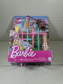 Barbie Set Calcio Balilla con Cucciolo Mattel