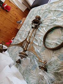 lampadario art deco da restaurare