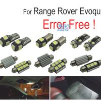KIT 10 LAMPADE LED INTERNE PER LAND ROVER EVOQUE 1