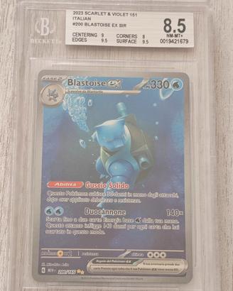 blastoise bgs 8.5