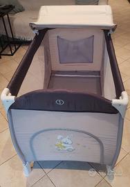 Letto portatile Cam con fasciatoio + 2 materassi