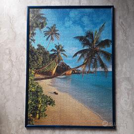 Puzzle da 1000 pezzi incorniciato spiaggia