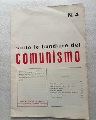 Sotto le bandiere del comunismo n. 4 controcultura