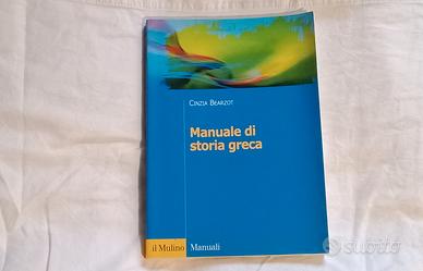 "Manuale di storia greca" libro per l' università 