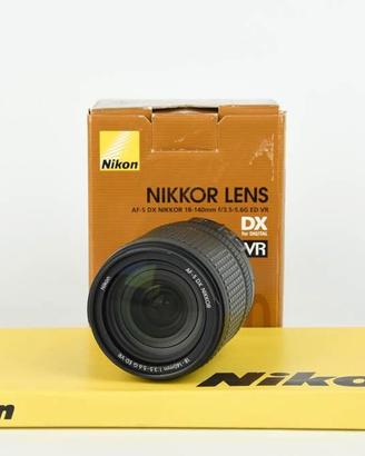 Nikon 18-140mm f3.5-5.6 G ED VR USATO GARANTITO PE