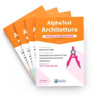 Alphatest ARCHITETTURA 4 volumi