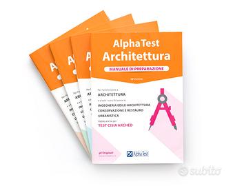 Alphatest ARCHITETTURA 4 volumi