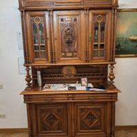 CREDENZA ARTIGIANALE IN NOCE