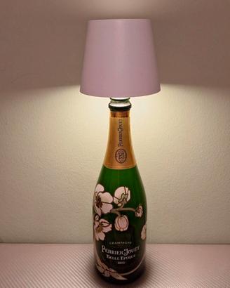Belle Époque Bottiglia Lampada Led Bianca 