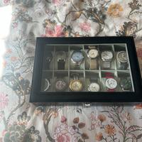 Porta orologi 12 slot usato come nuovo