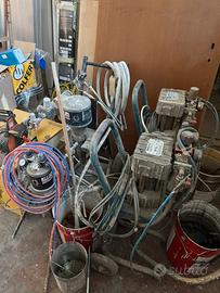 Pompe per verniciatura ad acqua o solventi