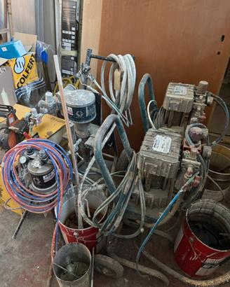 Pompe per verniciatura ad acqua o solventi