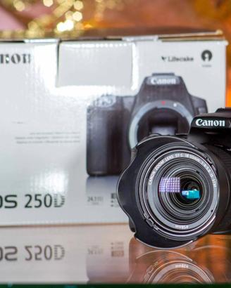Canon EOS 250D +  EF-s 18-55mm STM - Perfetta