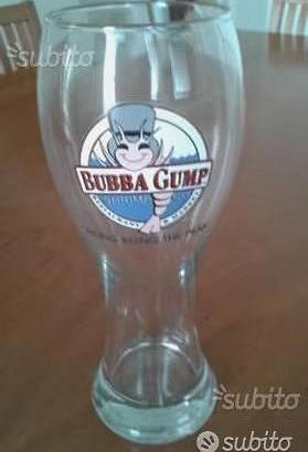 2 Bicchieri birra BUBBA GUMP