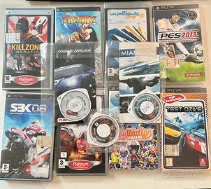 Giochi PSP: ~ 11 UMD con custodia e libretto ~