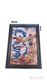 Quadro Pop Art “ Donald Gangster” 50x70cm
