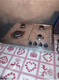 Piano cottura a gas