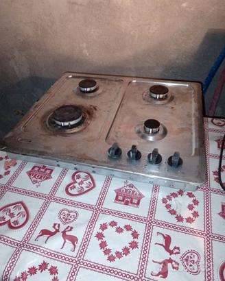 Piano cottura a gas