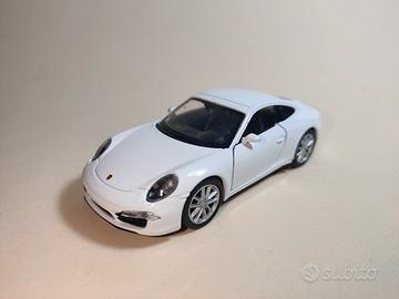 Porsche 911 991 Carrera 11 Cm Welly Die Cast 