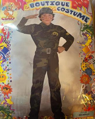 Costume carnevale marines (taglia 10/12 anni)
