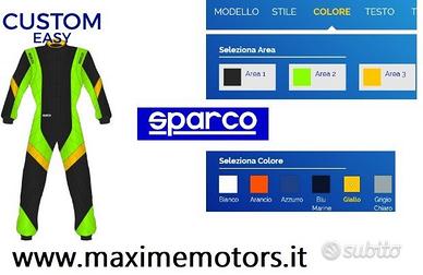 TUTE PERSONALIZZATE SPARCO FIA 8856-2000 rally