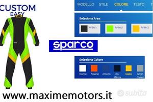 TUTE PERSONALIZZATE SPARCO FIA 8856-2000 rally