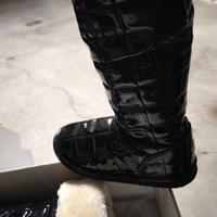 Stivali Superga 4061 Quilted Shiny Black - N. 39 -