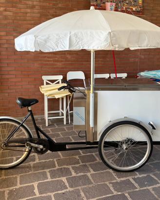 Carretto bici gelati