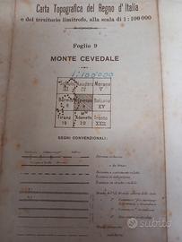 prima guerra carte topografiche 