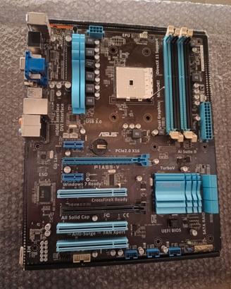 Scheda madre Asus F1A55-V + processore AMD A4 3400