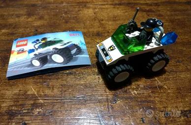 LEGO 6471 4WD Police Patrol cop041 Zipper Sheriff